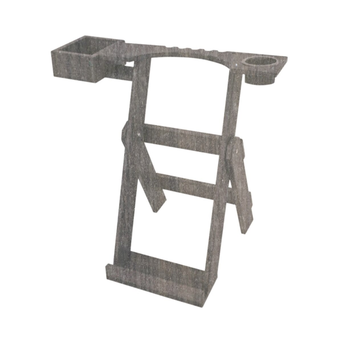 Folding Bag Stand cup coastal gray